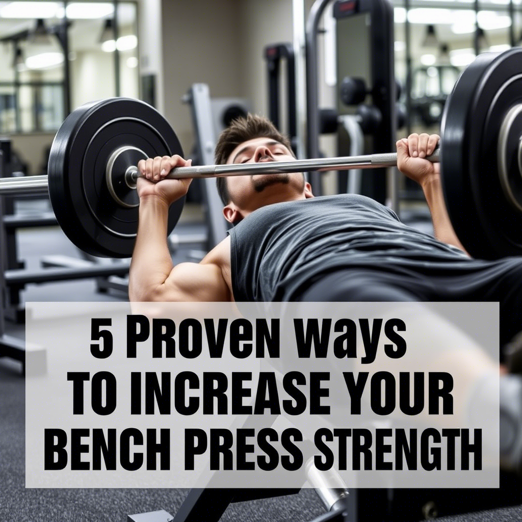 5 Proven Ways to Increase Your Bench Press Strength: Expert Tips for Faster Gains