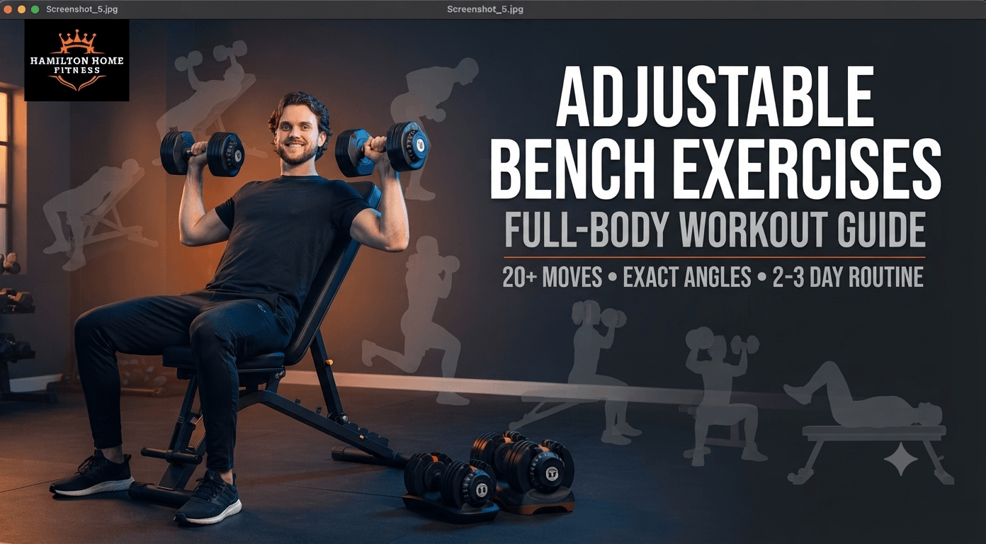 Adjustable Bench Exercises: Full-Body Workout Guide