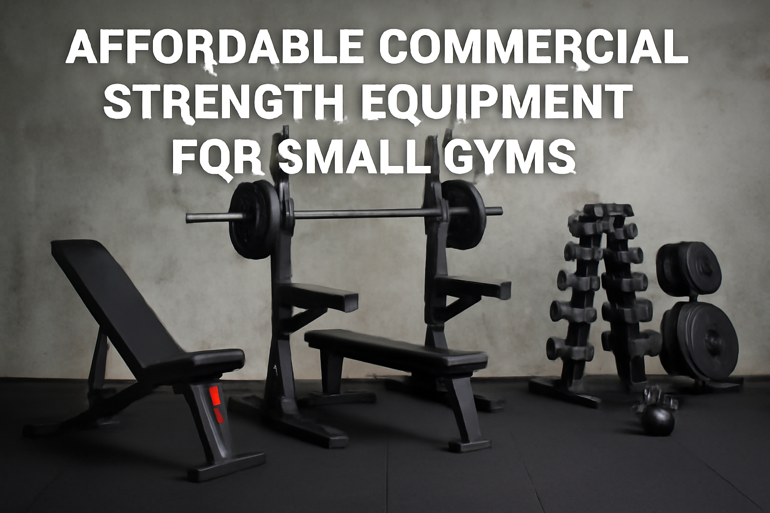Affordable Commercial Strength Equipment for Small Gyms: Maximize Your Budget Without Compromising Quality