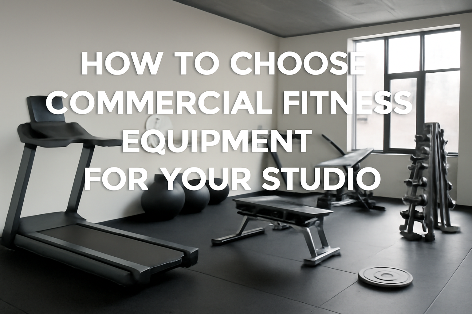 How to Choose Commercial Fitness Equipment for Your Studio: The Ultimate Guide