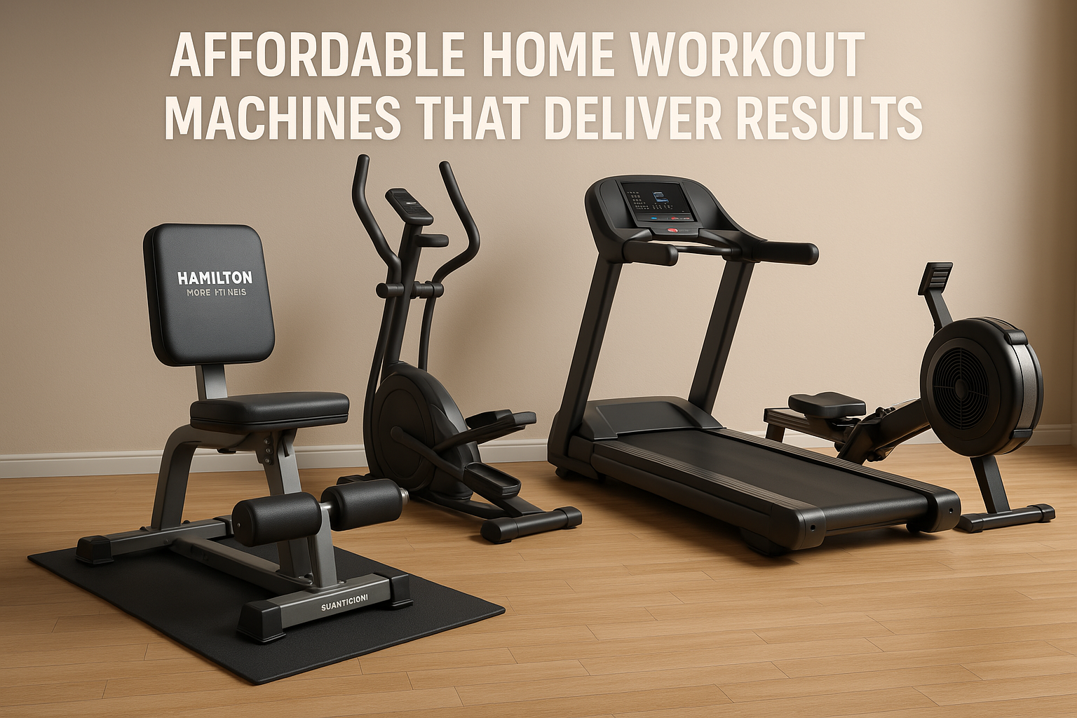 Affordable Home Workout Machines That Deliver Results: Hamilton Home Fitness