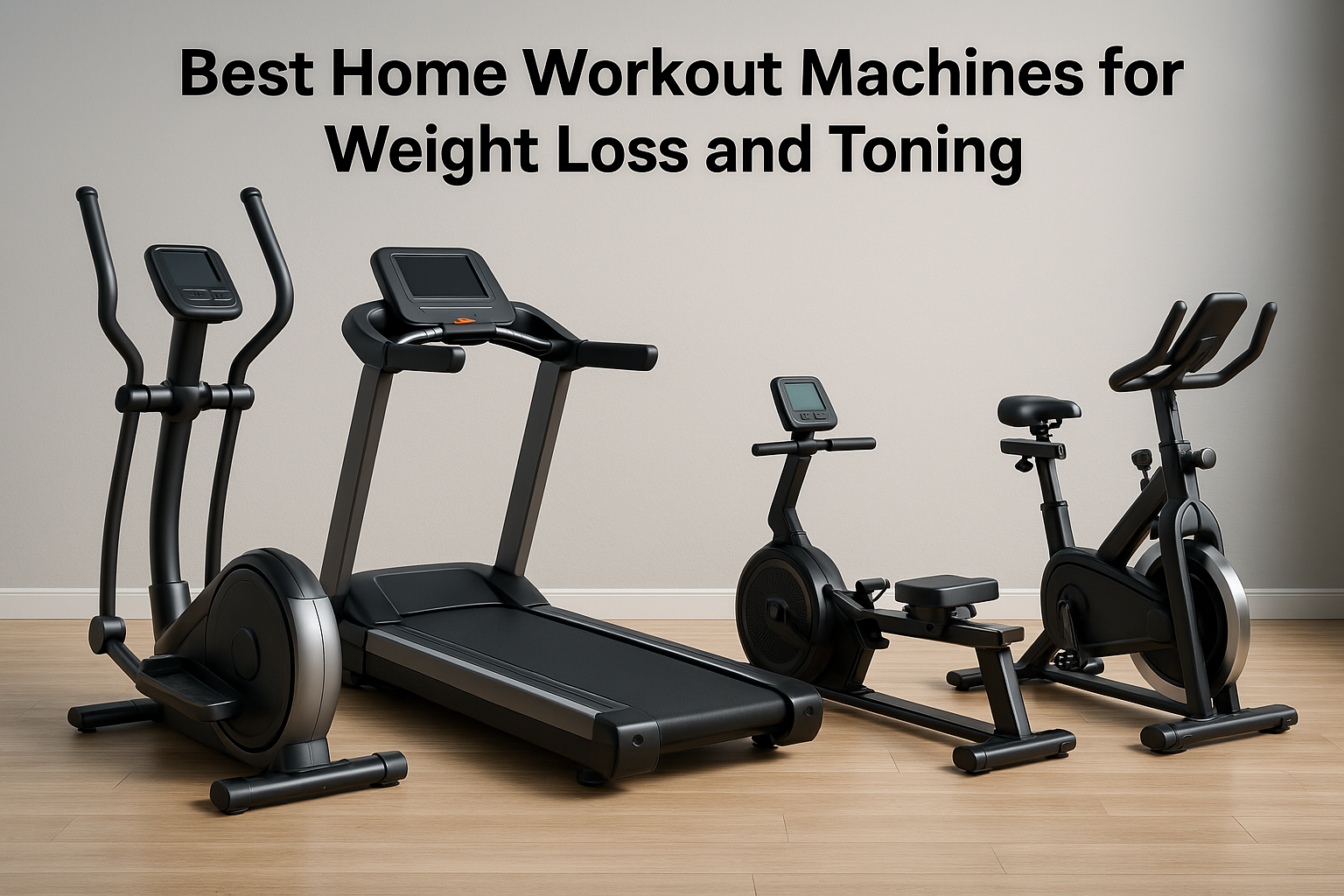 Best Home Workout Machines for Weight Loss and Toning