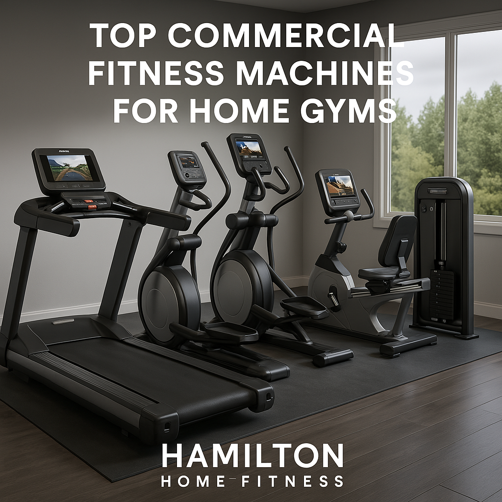 Top Commercial Fitness Machines for Home Gyms