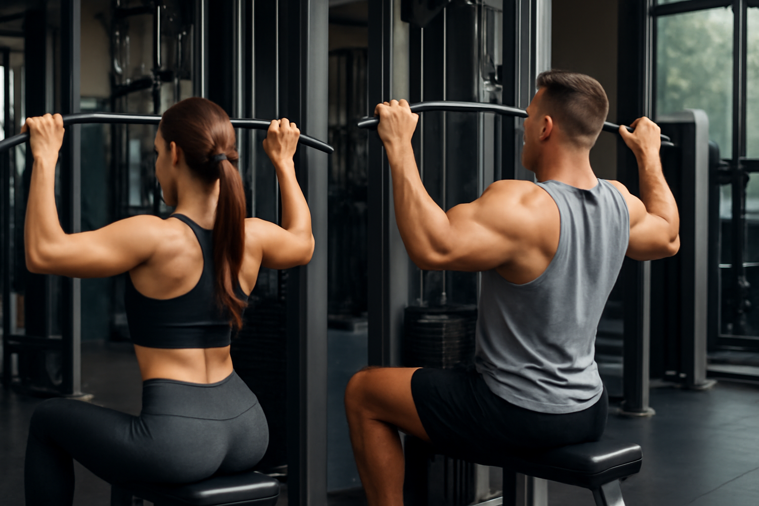 What weight should I start with for wide grip lat pulldown?