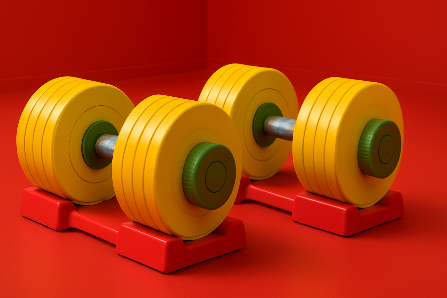 Nuobell adjustable dumbbells for home use