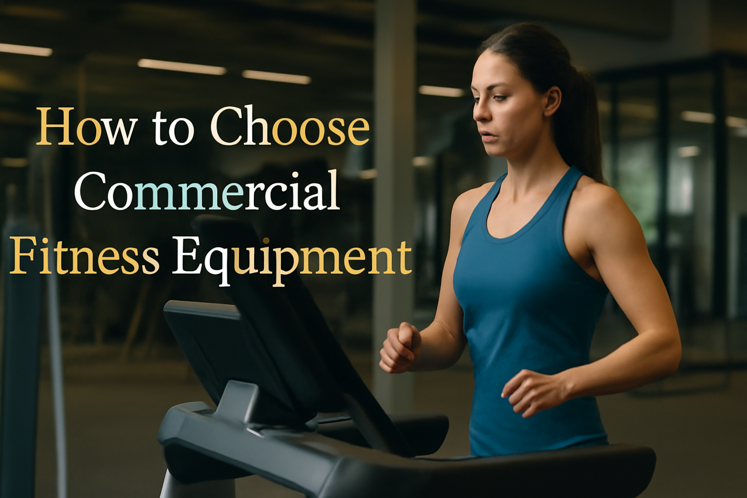 How to choose commercial fitness equipment for a fitness center