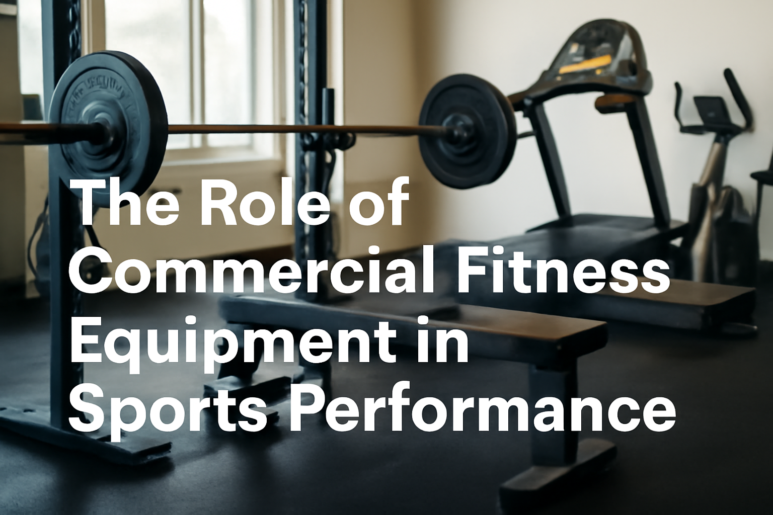 The Role of Commercial Fitness Equipment in Sports Performance