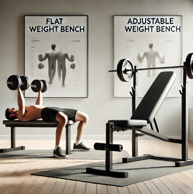 Flat vs. Adjustable Weight Bench: Which One Is Right for You?