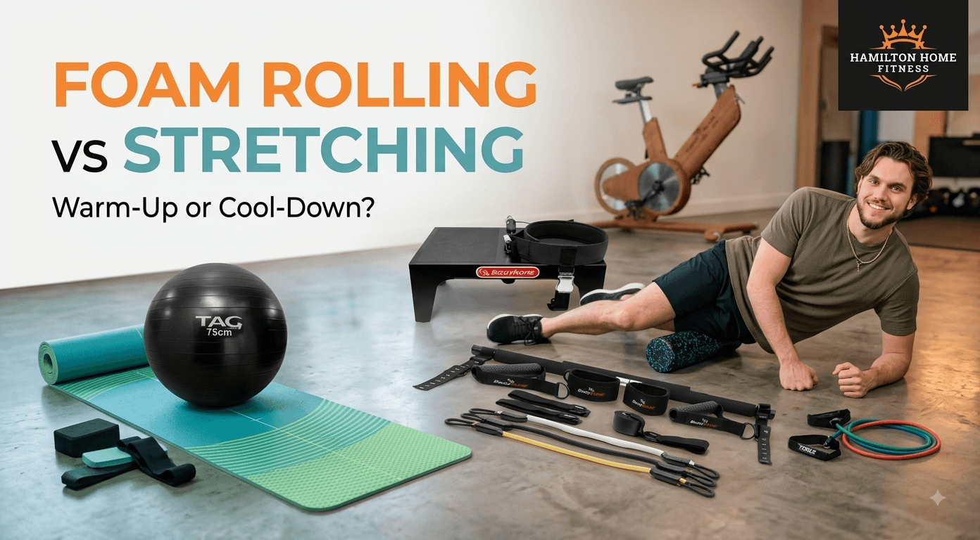 Foam Rolling vs Stretching: Warm-Up or Cool-Down Tool?