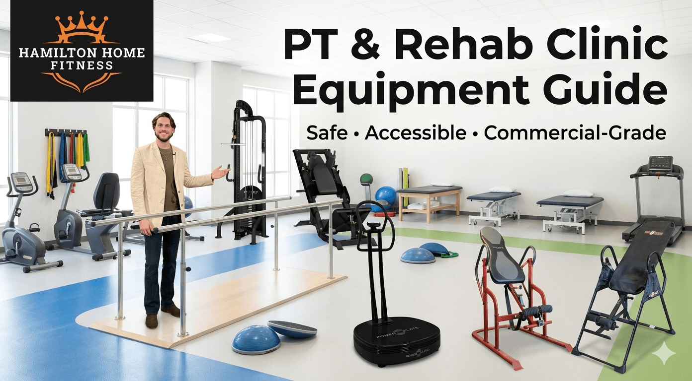 How to Equip a PT and Rehab Clinic With Fitness Gear
