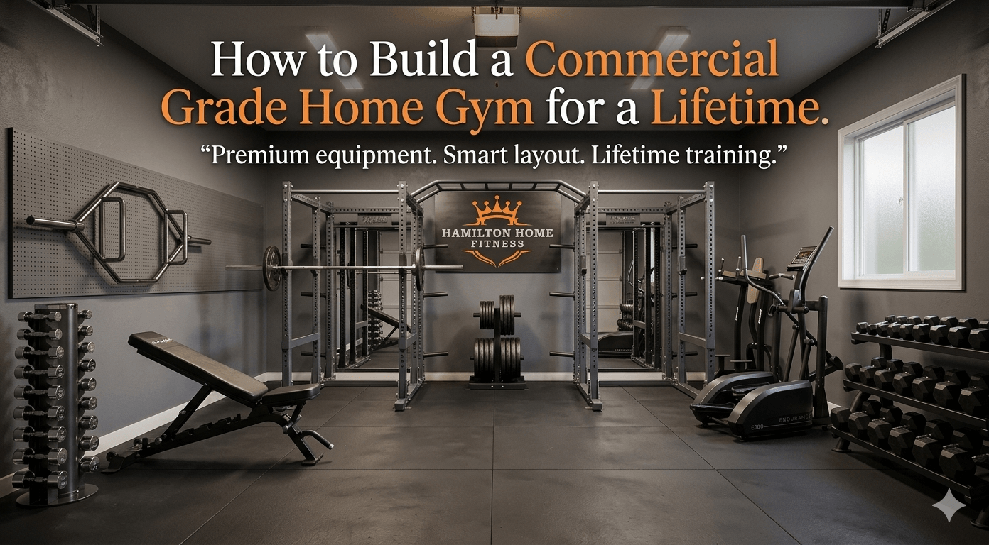 How to Build a Commercial Grade Home Gym For a Lifetime