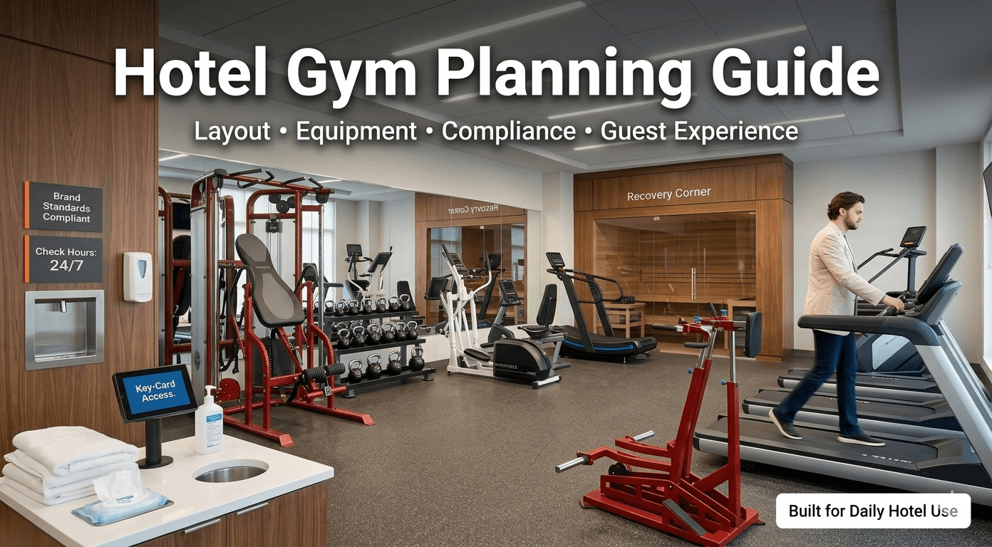 How to Plan a Hotel Gym Guests Actually Use Daily