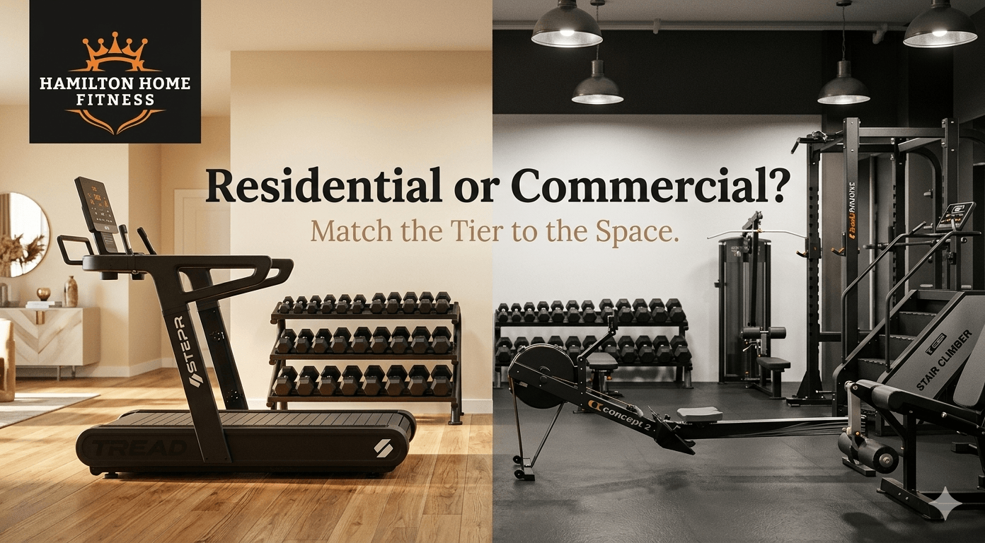 Commercial vs Residential Gym Equipment Differences
