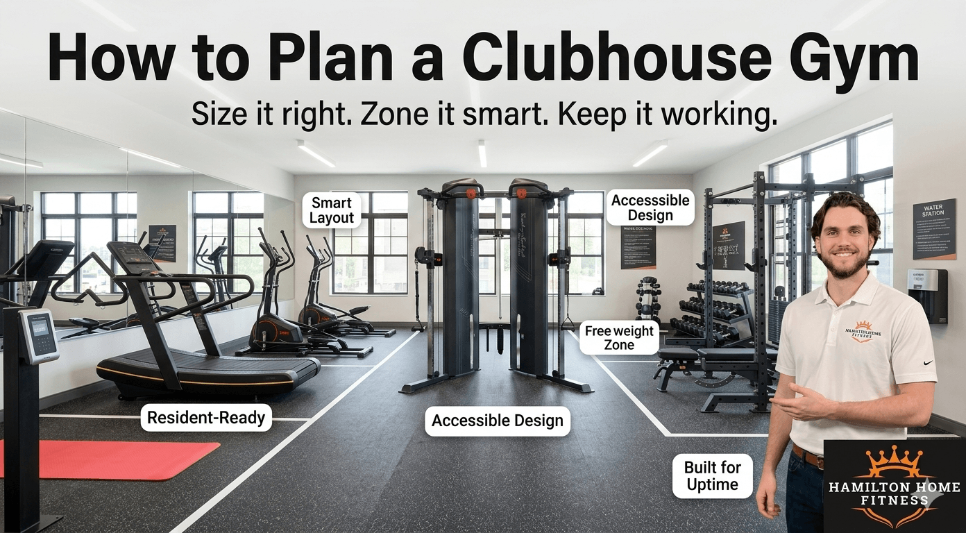 How to Plan a Multifamily Apartment Clubhouse Gym