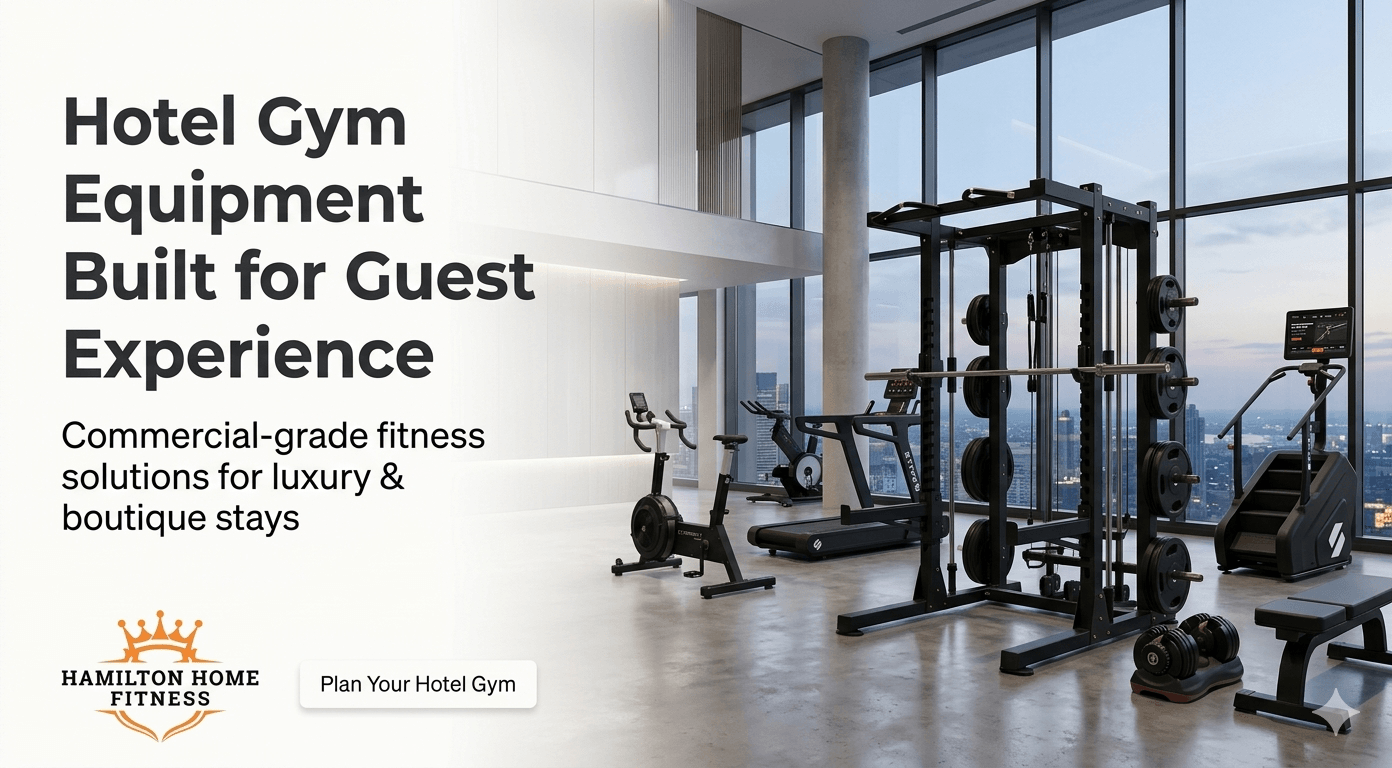 Best Hotel Gym Equipment for Luxury and Boutique Stays