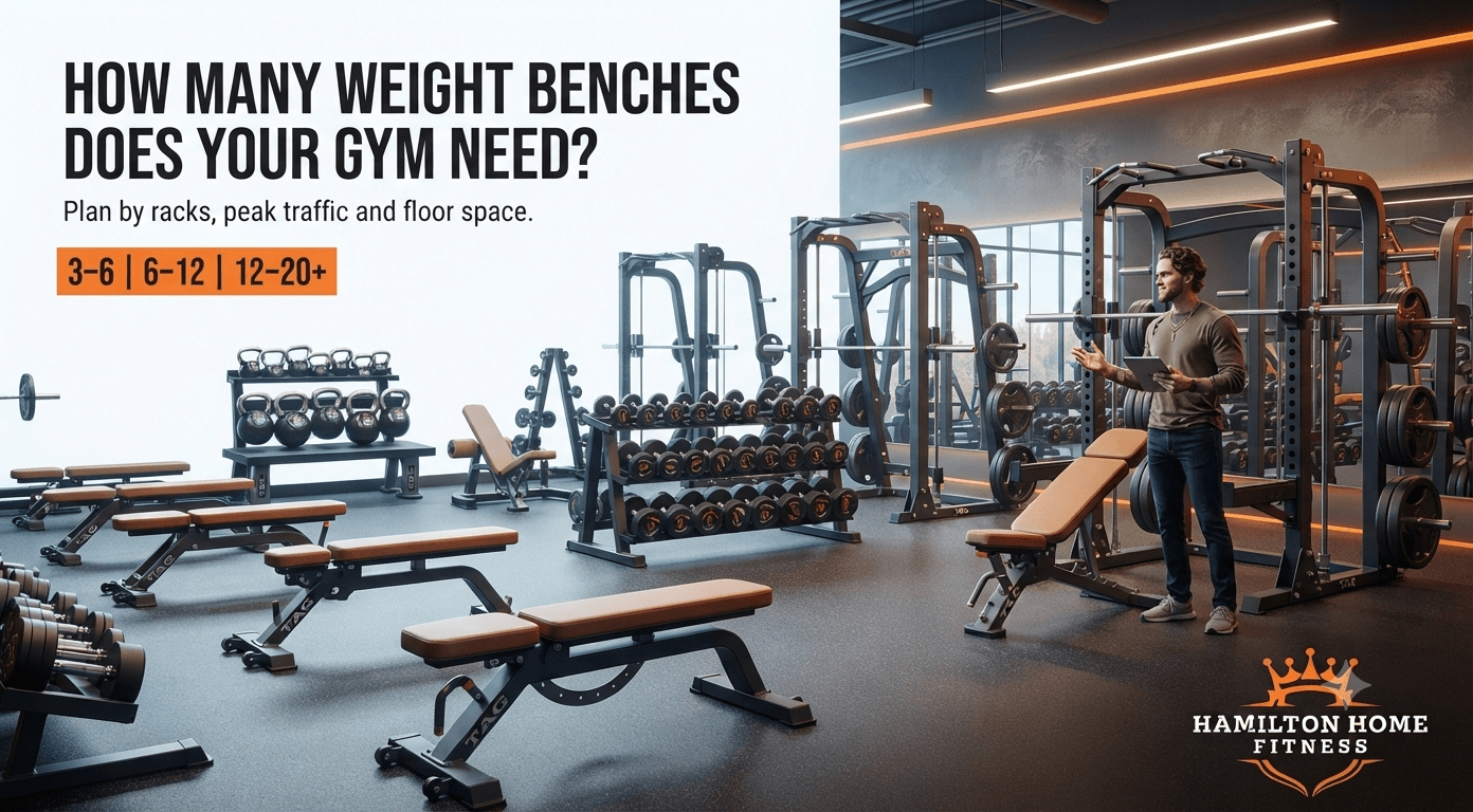 How Many Weight Benches Does a Gym Floor Need? Guide