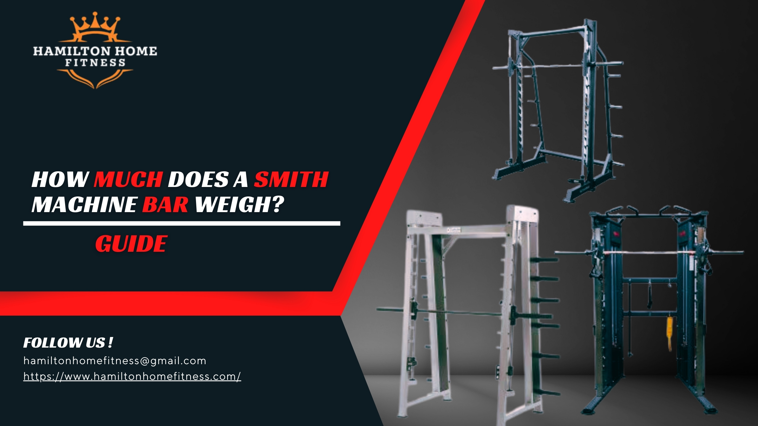 How much does a smith machine bar weigh? Guide