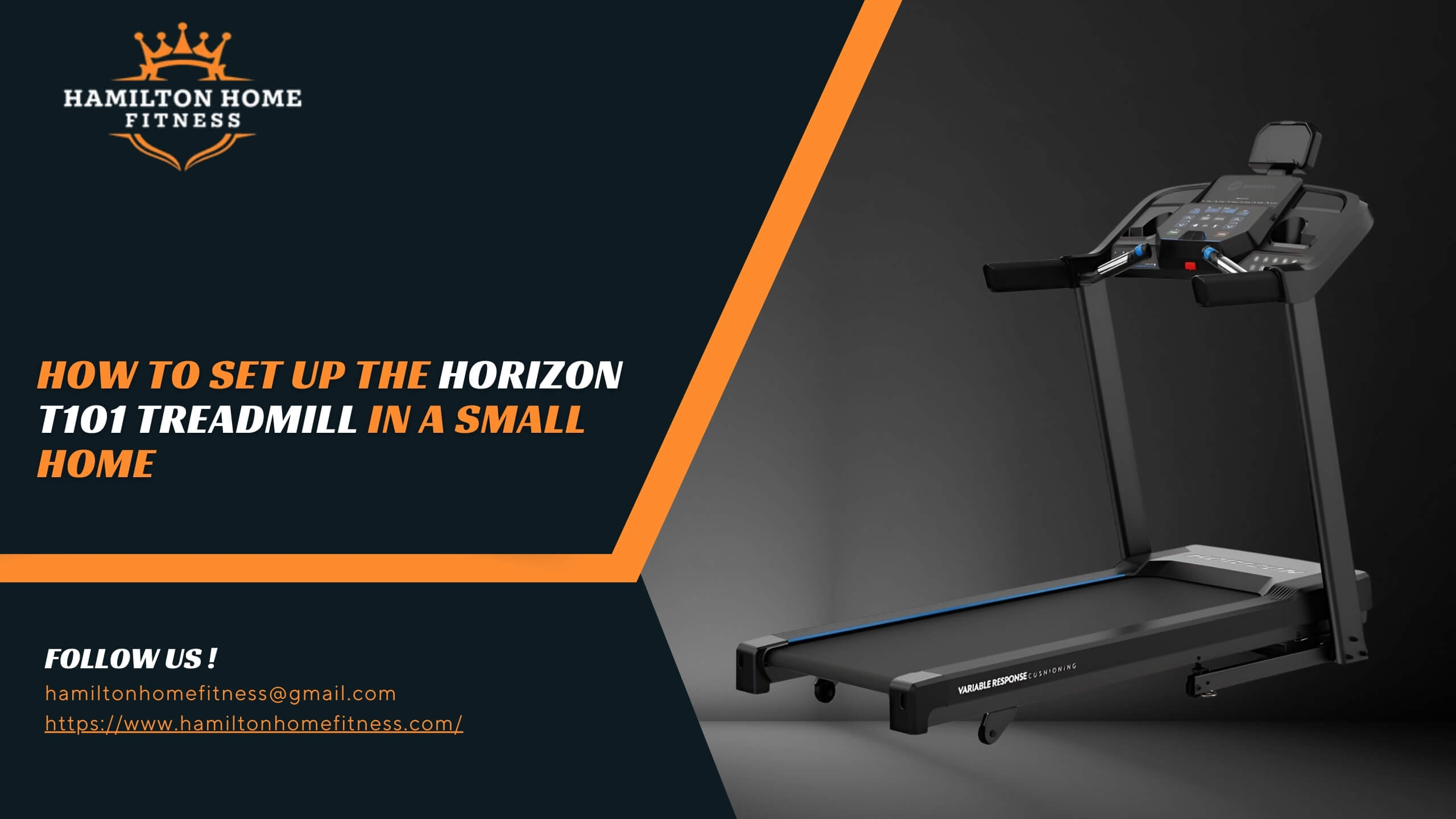 How to Set Up the Horizon T101 Treadmill in a Small Home