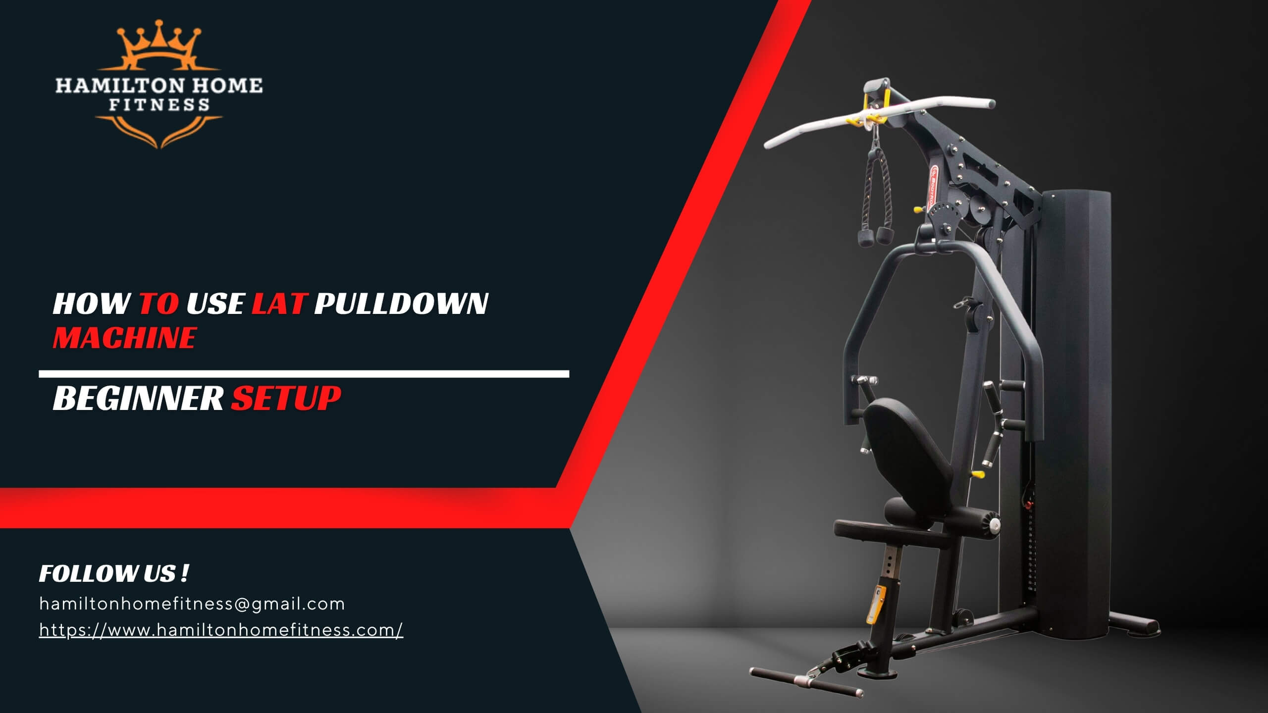 How to Use Lat Pulldown Machine: Beginner Setup