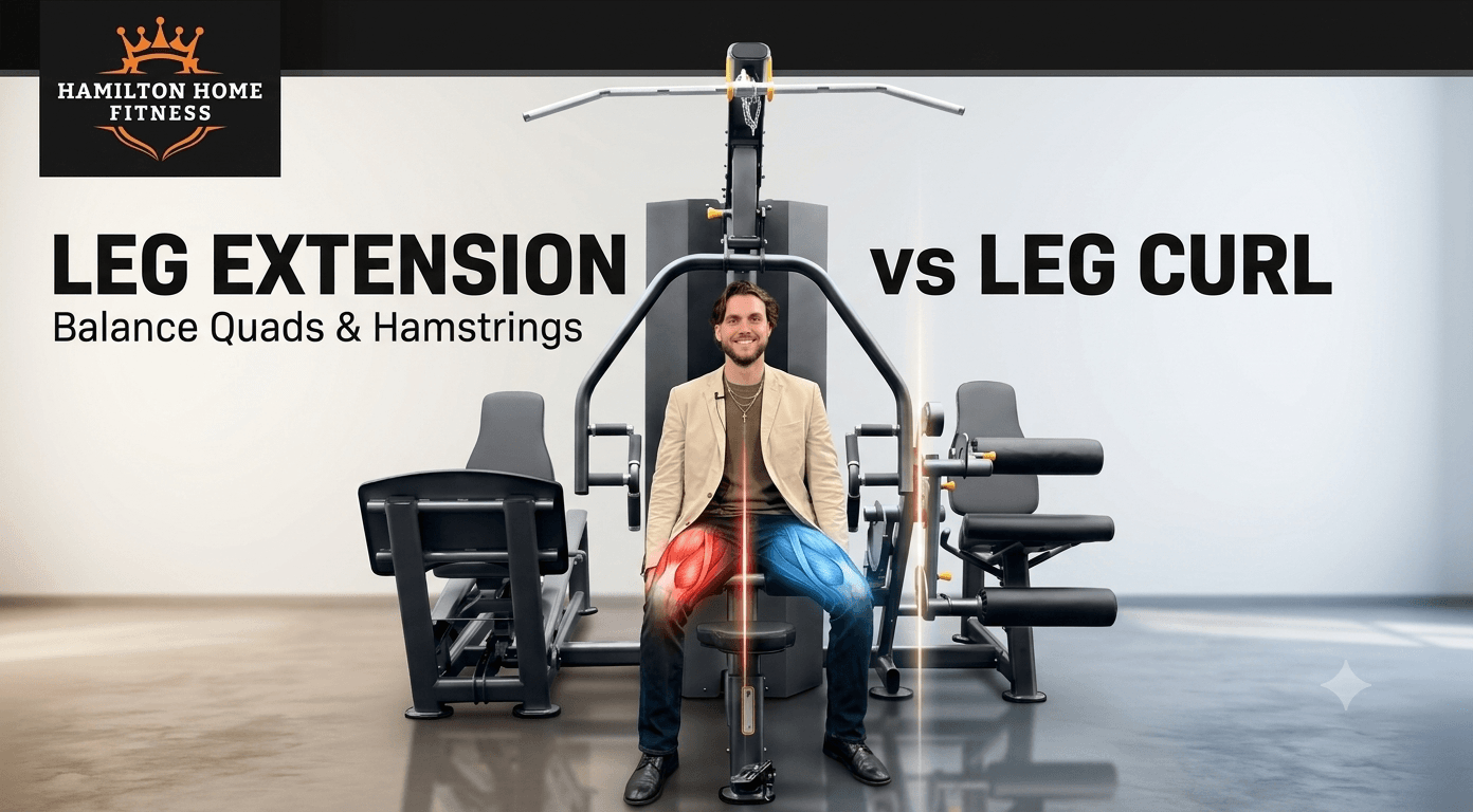 Leg Extension vs Leg Curl: Balance Quads and Hamstrings
