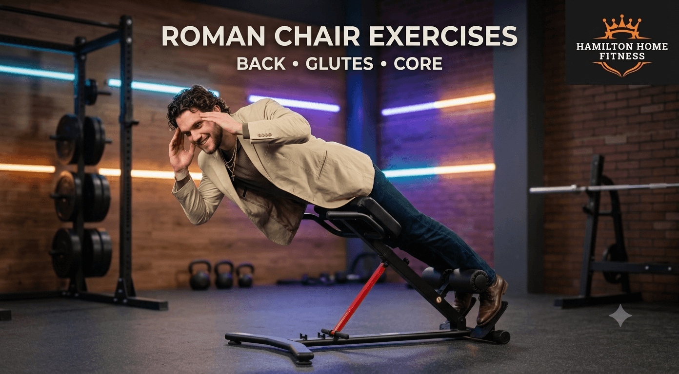 Roman Chair Exercises: Back, Glute and Core Training
