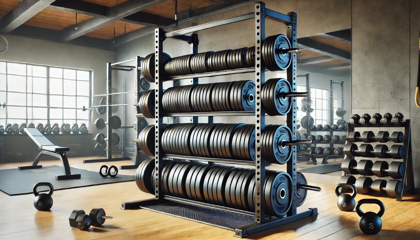 Why a Bumper Plate Rack is Essential for a Well-Organized Home Gym