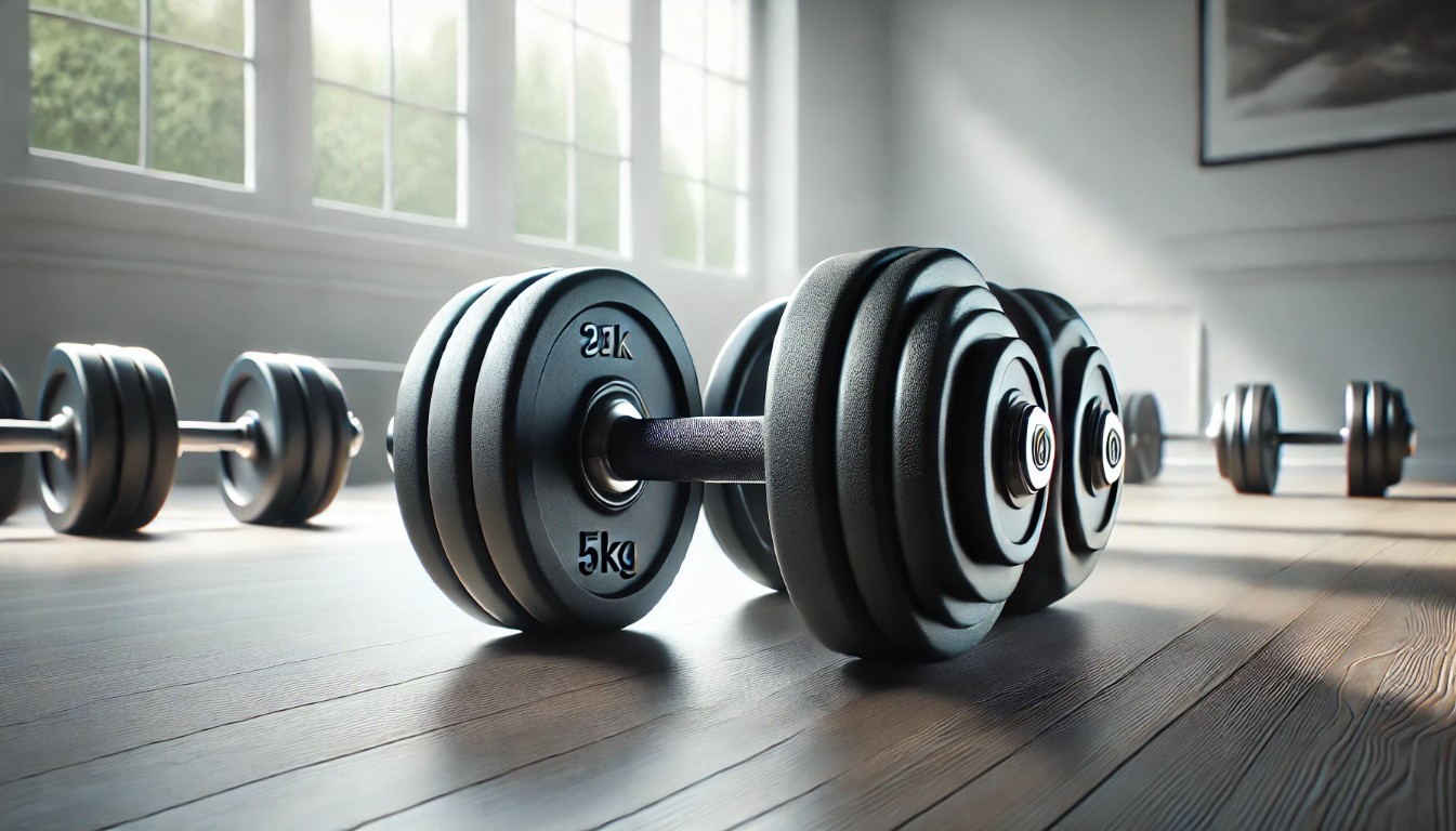 Rubber Dumbbells: Great for Weight Training and Fitness