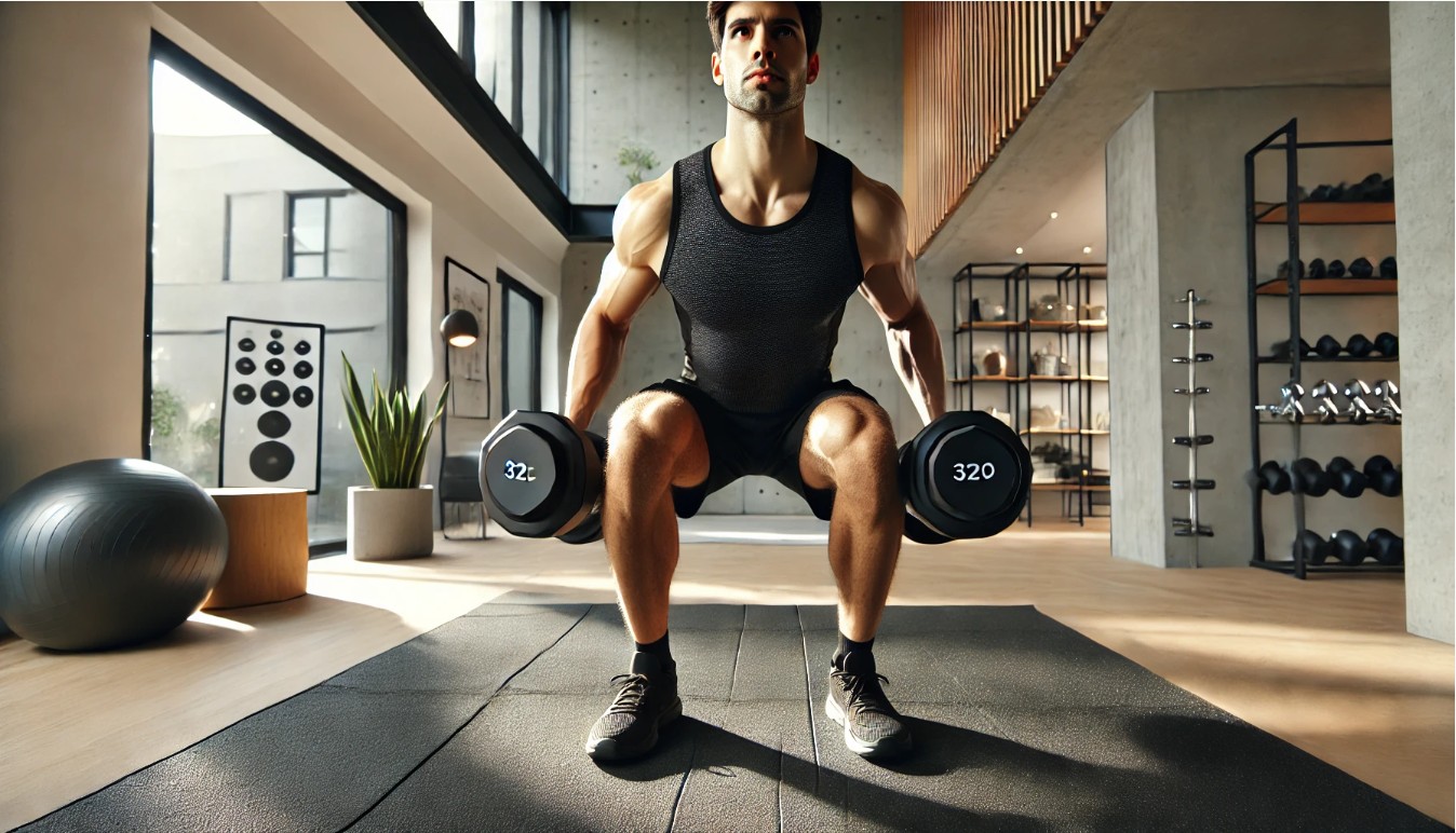 Best Dumbbell Exercises for Home Workouts Using Rubber Dumbbells