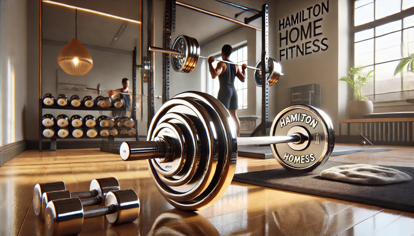 Full-Body Workout Using Only a Barbell and Dumbbells