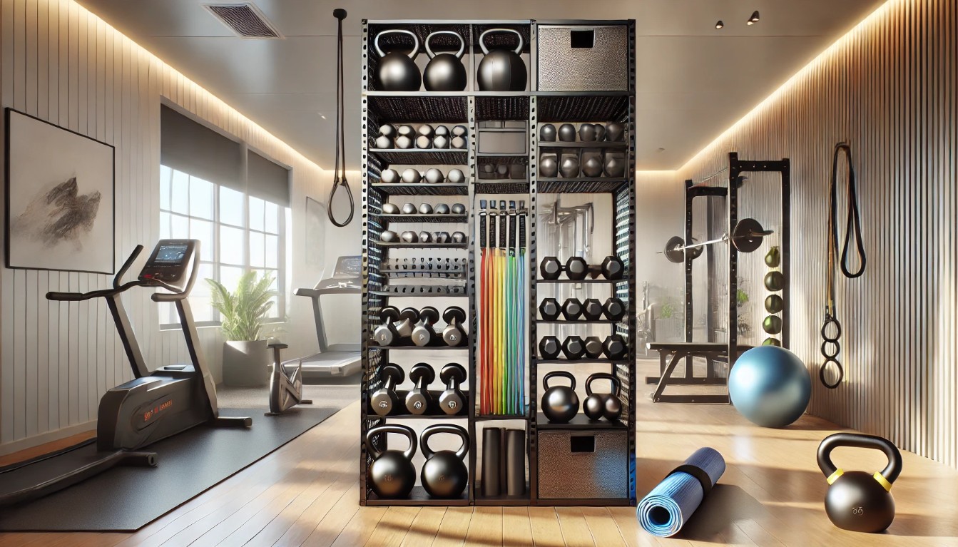 The Best Storage Racks for Your Home Gym Equipment