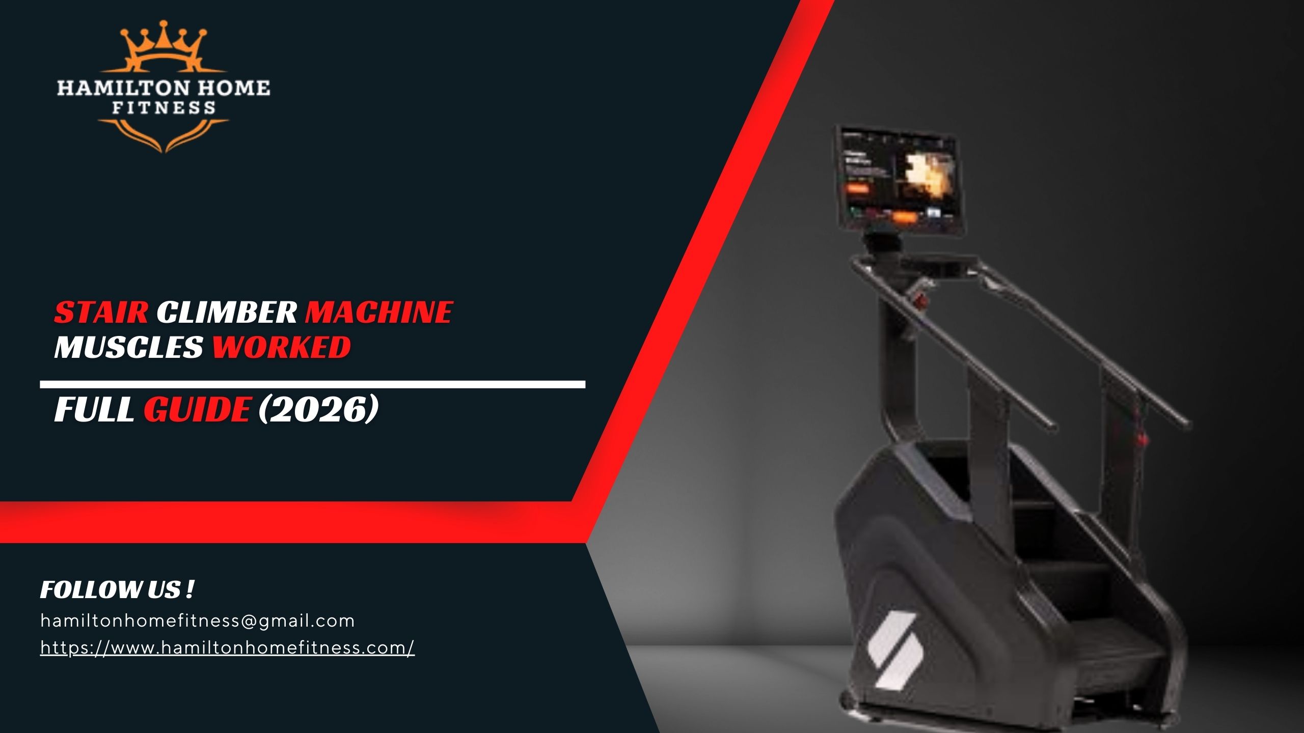 Stair Climber Machine Muscles Worked: Full Guide (2026)