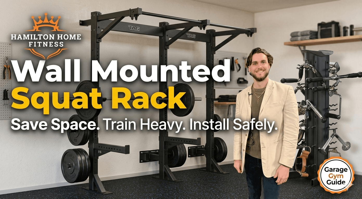 How to Choose a Wall Mounted Squat Rack for Garage Gyms