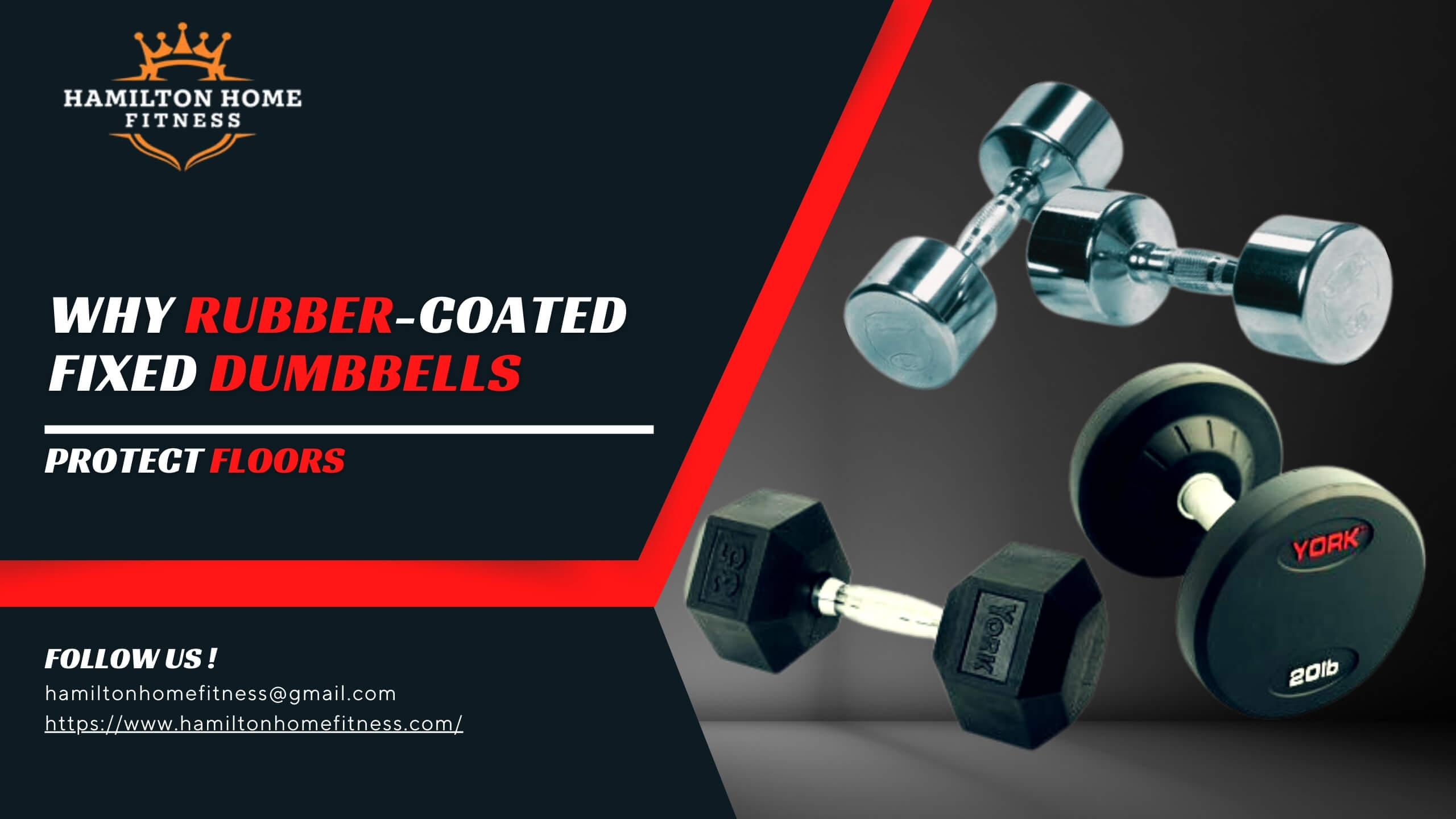 Why Rubber-Coated Fixed Dumbbells Protect Floors Better
