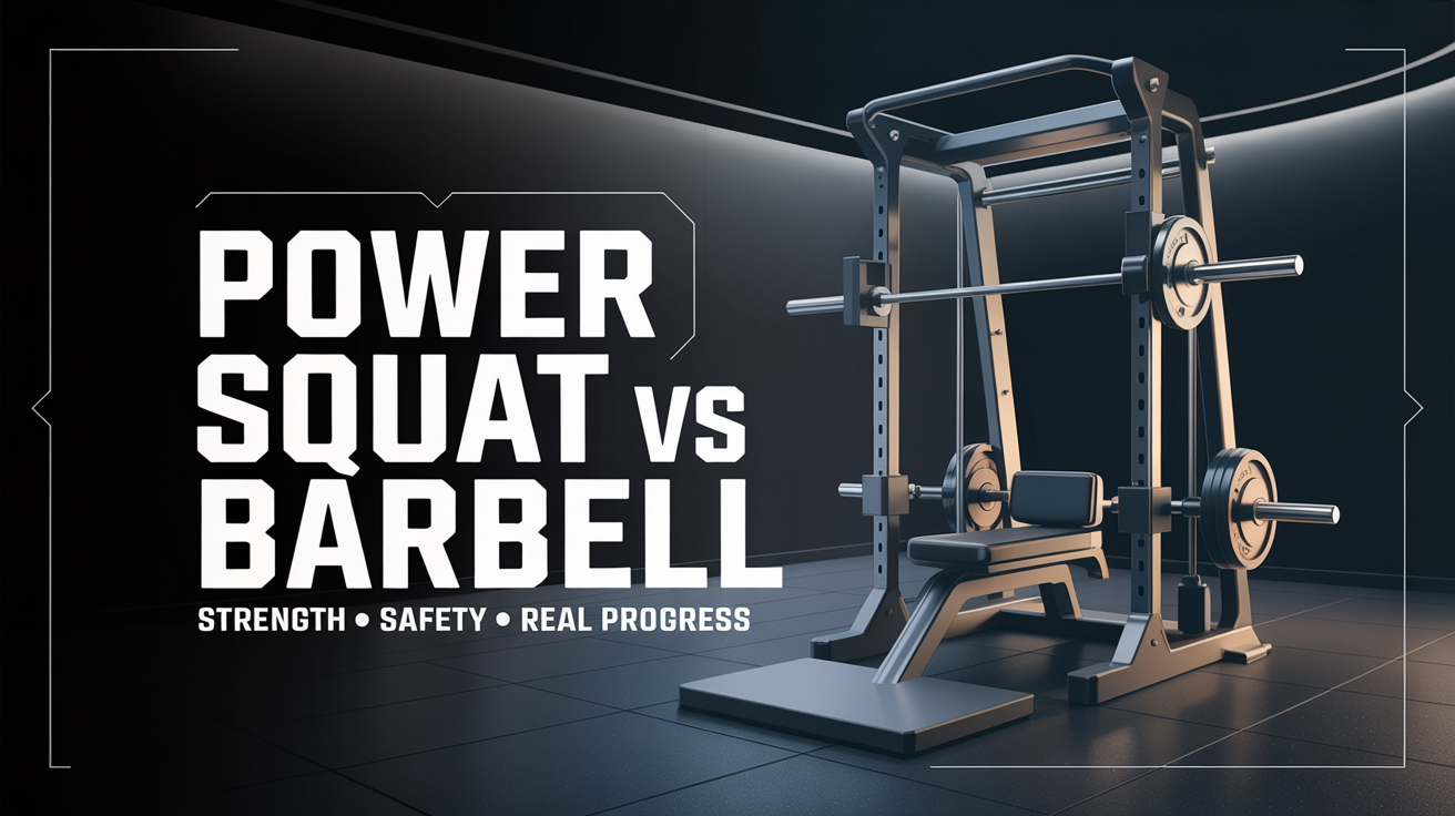 Power Squat Machine vs Barbell: Strength and Safety Guide