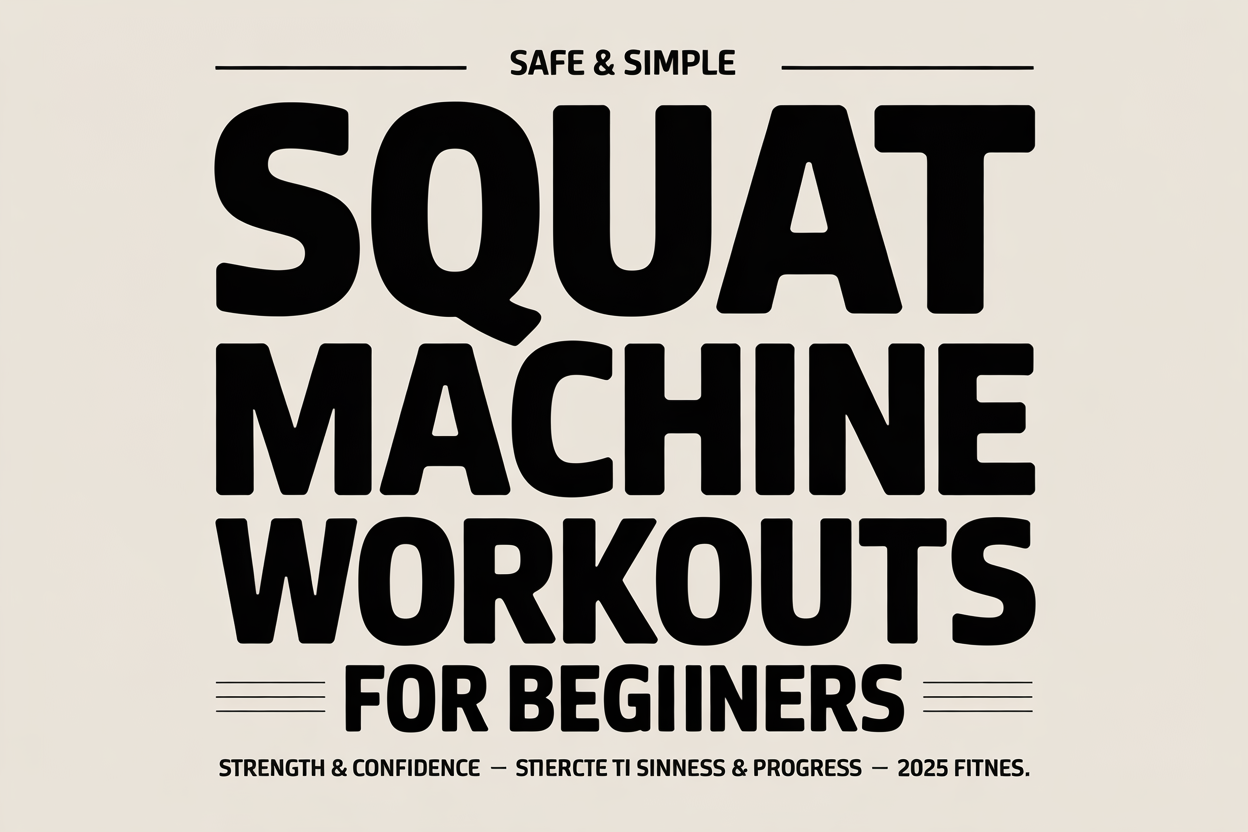 Beginner’s Guide to Squat Machines | Easy Workouts & Tips