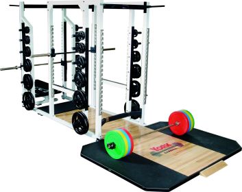 ST TRIPLE COMBO RACK  - WHITE