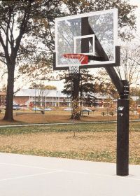 Bison Ultimate Clear 42'' x 72'' Glass Basketball Systems