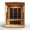 Lugano 3 Person Ultra Low EMF FAR Infrared Sauna