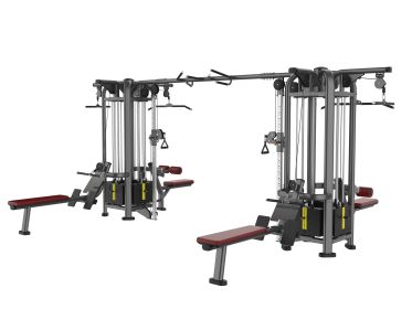 APE 8 Station Functional Trainer Silver