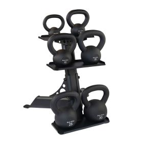 Body-Solid KBRS105PACK 5-30 lb. Powder Coat Kettlebell Set