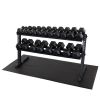 Body-Solid GDR60B Commercial Dumbbell Rack SKU:GDR60B