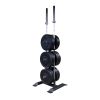 Body-Solid GWT56 2" Olympic Plate Tree and Bar Holder