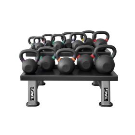 Tag Fitness Powder Coated Cast Iron Kilogram Kettlebell Set