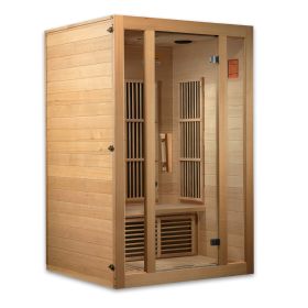 Maxxus "Seattle" 2 person Near Zero EMF FAR Infrared Sauna Canadian Hemlock Maxxus "Seattle" 2 person Near Zero EMF FAR Infrared Sauna Canadian Hemlock