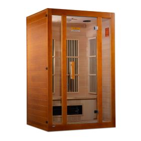 Maxxus "Aspen" Dual Tech 2 person Low EMF FAR Infrared Sauna Canadian Hemlock Maxxus "Aspen" Dual Tech 2 person Low EMF FAR Infrared Sauna Canadian Hemlock