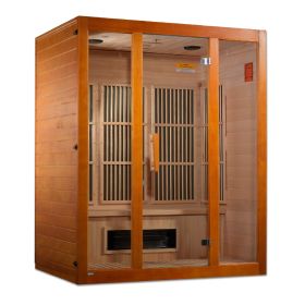 Maxxus "Alpine" Dual Tech 3 person Low EMF FAR Infrared Sauna Canadian Hemlock Maxxus "Alpine" Dual Tech 3 person Low EMF FAR Infrared Sauna Canadian Hemlock