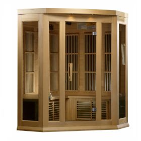 MX-K356-01 Maxxus Low EMF FAR Infrared Sauna Canadian Hemlock MX-K356-01 Maxxus Low EMF FAR Infrared Sauna Canadian Hemlock