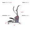 Sunny Health & Fitness Performance Cardio Climber - SF-E3911