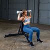 Body-Solid Pro ClubLine SFID325B Flat Incline Decline Bench