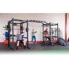 Body-Solid Pro ClubLine SPR1000DBBACK Double Power Racks with Rear Extensions and Monkey Bars